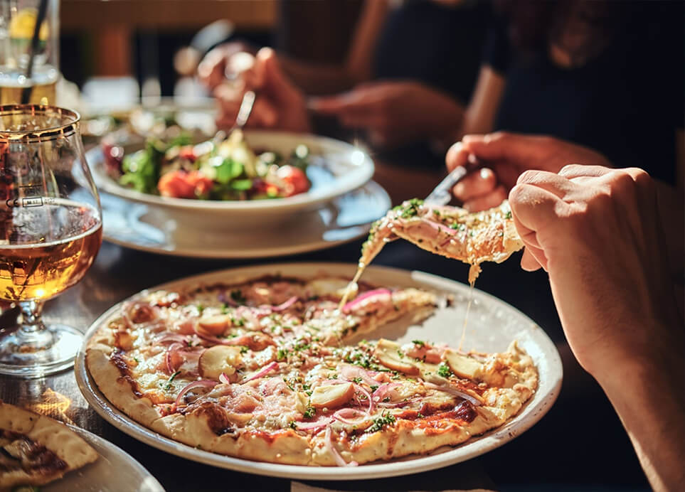 commander pizza à  honfleur